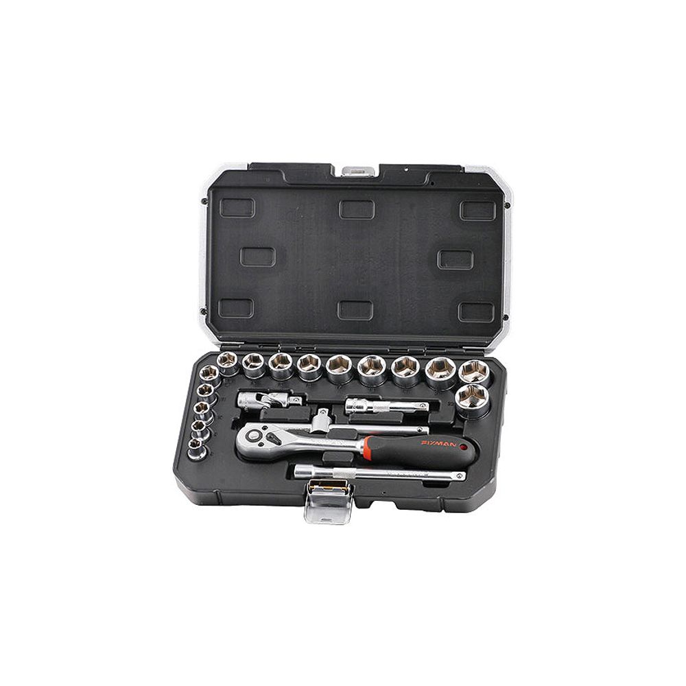 FIXMAN Socket Drive Set 20 Pc X 3/8'